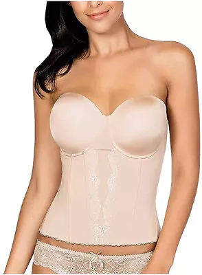 £29.97 • Buy NWD PARFAIT Elissa Low-Back Bustier Bra Nude 36E