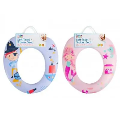 £9.99 • Buy Kids Trainer Soft Padded Toilet Seat Toddler Potty Pee Training Children Baby