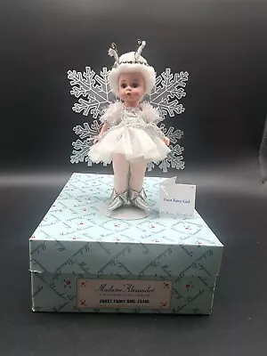 1999 Madame Alexander Frost Fairy Girl 25145 Tags Box & Stand 8.5  • $42