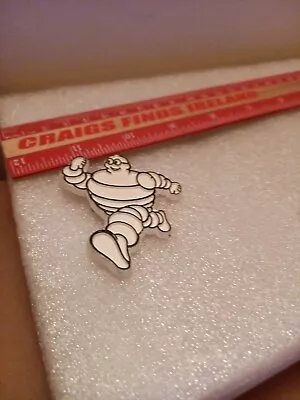 Vintage MICHELIN MAN Rare Plastic LAPEL PIN BADGE  • £4.12