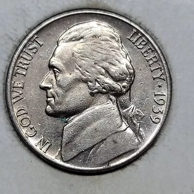 1939 S Jefferson Nickel CC • $7.95