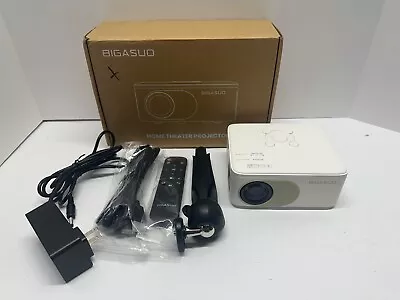 BIGASUO B110 Mini Projector Battery Powered With Bluetooth • $50