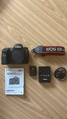 Canon EOS 6D Mark Ii Body Only Full Frame DSLR 26.2 MP Good Condition • $850