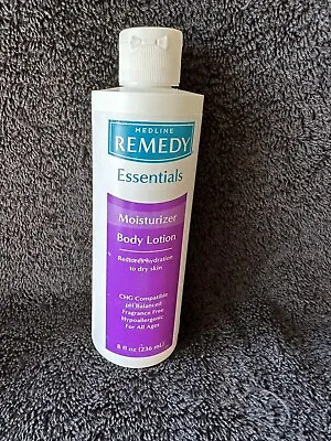 MEDLINE Remedy Essentials Moisturizing Body Lotion White 8 OZ New  Without Box • $8