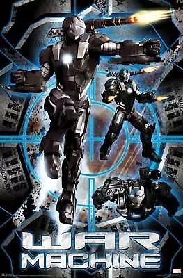 Marvel Cinematic Universe: Iron Man 2 - War Machine Poster • $54.99