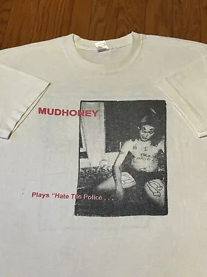 Vintage Mudhoney Shirt 1990 XL Sonic Youth Nirvana Subpop Grunge • $499