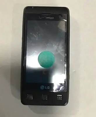 LG VS750 Fathom VERIZON Windows Mobile Smart Phone BLACK Full Qwerty 3G Grade B • $18