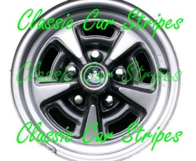 $27 • Buy 14  GTS Wheel Paint Mask Stencil Kit Suit HQ HJ HX HZ Monaro (Restore 6 Wheels)