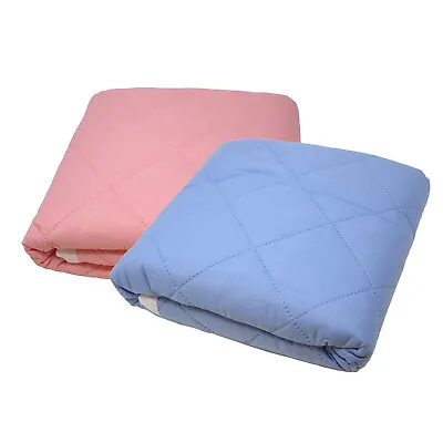 £10.49 • Buy Incontinence Mattress Bed Pad Protector With Tucks Waterproof Washable Absorbent