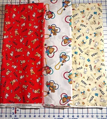 SCRUB Fabric Choose Peanuts Charlie Brown Snoopy Or Bear Doctor Nurse - BT½Yd • $3.99