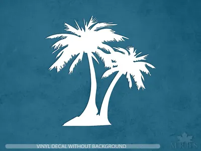 Palm Tree Decal | Hawaiian Decal | Beach Decor | Vinyl Sticker & Wall Decals • $9.52