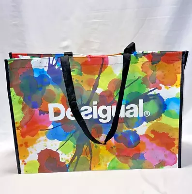 DESIGUAL PVC Shopping Eco-Bag / Re-usable Foldable Bag NEW • $5.99