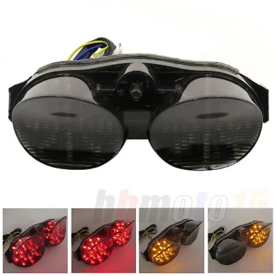 New Smoke Rear Led Tail Light Fit For 2001-2002 Yamaha Yzf-R6 Yzf R6 Yzfr6 • $31.60