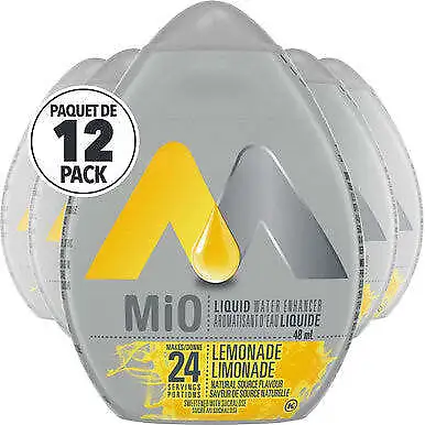 MIO Liquid Water Enhancer - Lemonade 12ct 48ml Each (Imported From Canada) • $69.99