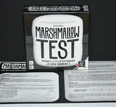 The Marshmallow Test (French) Aka Voodoo Prince Card Game Reina Knizia *READ* • $29.99