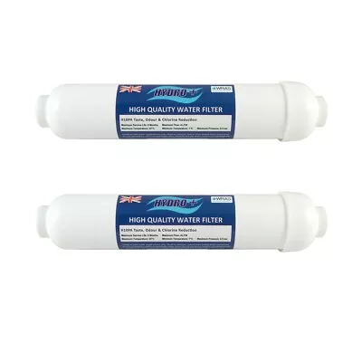 2 X Hydro+ H10PA Compatible Fridge Water Filter For Samsung LG Daewoo Fridges UK • £19.99