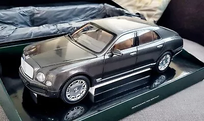 Bentley Mulsanne 1:18  Minichamps  Dealer Edition RARE • $296