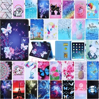 For Apple IPad 8th 7th 6th 5th Gen/Air4/Mini Flip Stand Smart Leather Case Cover • £14.38
