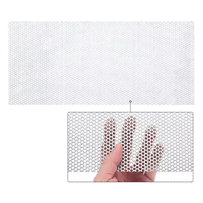 19.7 X9.8  304 Stainless Steel Perforated Sheet 0.12  Hole Metal Mesh Plate • $24.13