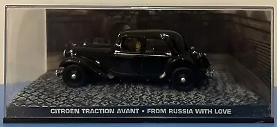 Fabbri James Bond 1:43 Citroen Traction Avant - From Russia With Love - Black  • £5.50