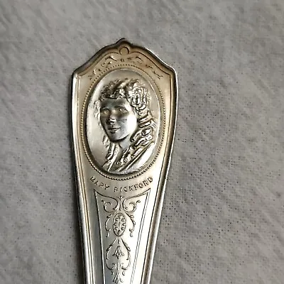 Vintage Oneida Silent Movie Star Teaspoon Mary Pickford Silver Plate • $14.95