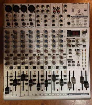 £140 • Buy Behringer Eurorack UB1622FX-Pro Multi-FX Processor And Mic/Line Mixer -