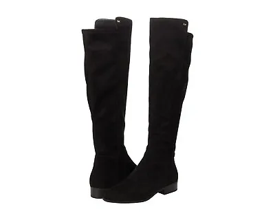 Michael Michael Kors Women's Knee High Bromley Riding Boots Black Size: 8 M • $179.98