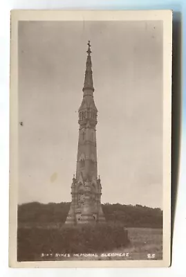 Sledmere - Sykes Memorial - 1920's East Yorkshire Real Photo Postcard • £1.49