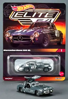 New RLC CREATIONS Exclusive Elite 64 Mercedes-Benz 300 SL 1955 GULL-WING #417 • $25.48
