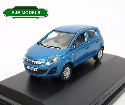 BNIB OO GAUGE OXFORD DIECAST 1:76 76VC005 Vauxhall Corsa Oriental Blue Car • £10.95