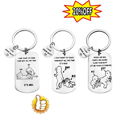 $2.54 • Buy Valentines Day Gift For Him Her Anniversary Present Keychain TO MY LOVE Keyring