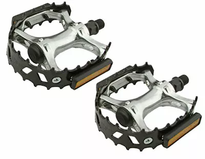 Absolute Bicycle Pedals Vp-747 Alloy In Black Compatible With 1/2 Crank. • $30.99