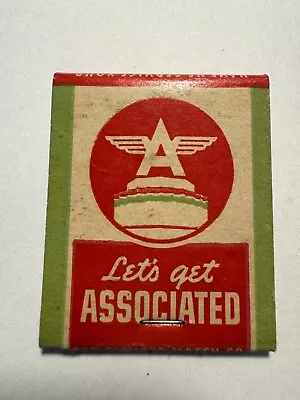 FLYING A Gas & Oil / Salinas California / Advertising Matchbook Unstruck • $7.99