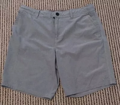 ONeil Hybrid Mens Board Shorts Size 34- Grey Inside Drawstring • $10.89