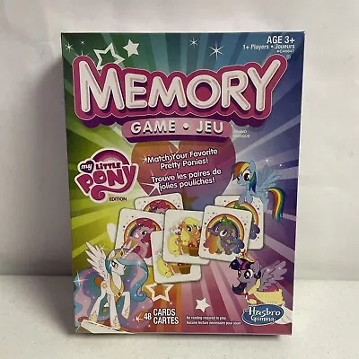 My Little Pony Memory Game Hasbro 2013 New Sealed Packaging Error • $19.95