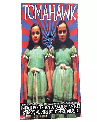 Tomahawk Mike Patton Early Concert Poster Mr. Bungle FNM The Shining Fantomas • $39.97