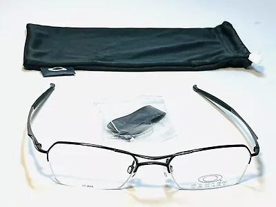 New Oakley Metal Black Prescription Frames Rx Reading 50-19-138 Authentic Glasse • $40.49