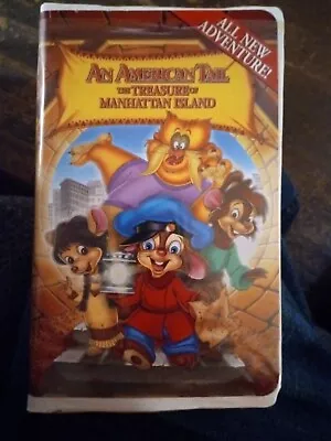 An American Tail The Treasure Of Manhattan Island VHS • $5