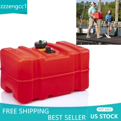 $107.99 • Buy 12 Gallon Marine Gas Fuel Tank For Outboard Engine Boats, 23-in X 14-in X 14-in