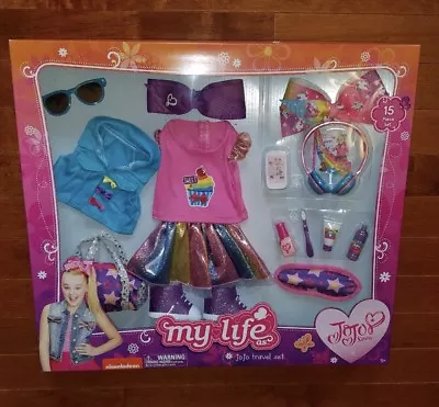2018 My Life As Jojo Siwa Travel Set Outfit & Accessories New Doll Clothes • $96.57