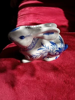 Tiffany & Co Sintra Style Porcelain Bunny Rabbit Piggy Bank Hand Painted Vintage • $26.99