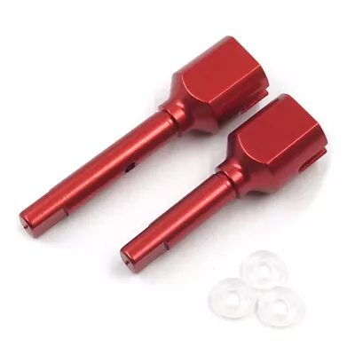 Yeah Racing Aluminum Main Drive Shaft Joint For Tamiya TT-01/ TT-01E Red RC • $22.24