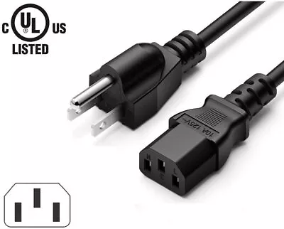 5ft 3 Prong Amplifier Power Cord For ION Block Rocker IPA76C IPA76A IPA76S IPA23 • $1.99