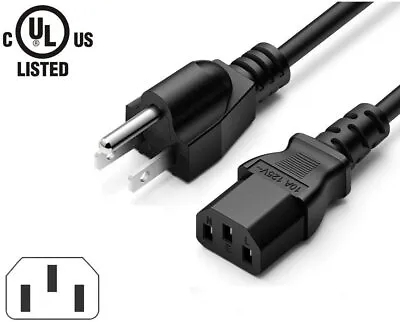 AC Power Cord For DELL UltraSharp 2208WFP U2713HM U2713HM-IPS-LED E173FPC • $4.98