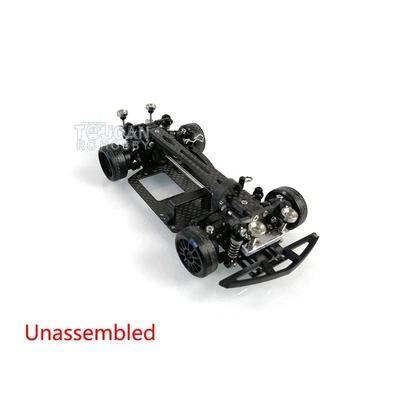 £55.90 • Buy 110mm Wheelbase Chassis KIT 1/28 RC 1/24 Tamiye MINID Racing Drift Car Model