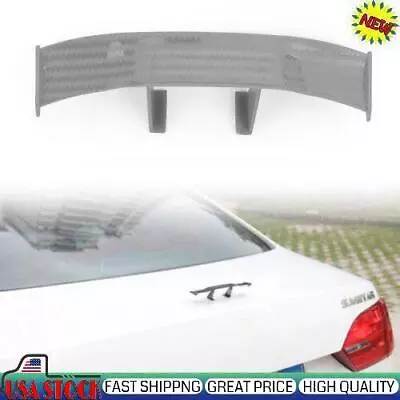 Universal Mini Spoiler Car Auto Tail Decoration Spoiler Wing Grey • $8.63