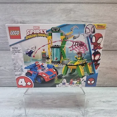 Lego 10783 Marvel Spider-Man At Doc Ocks Lab Set With Mech And Car Toy Brand New • £46.99