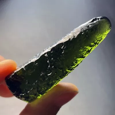 190CT Moldavite Genuine Raw Moldavite Crystal From Czech Republic PICcertificate • $5.50