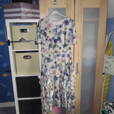£6.99 • Buy Rocha John Rocha Floral Dress Size 10 BNWT £65