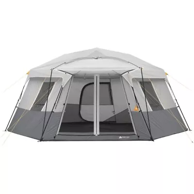 Ozark Trail 17' X 15' Person Instant Hexagon Cabin Tent Sleeps 11 • $188.10